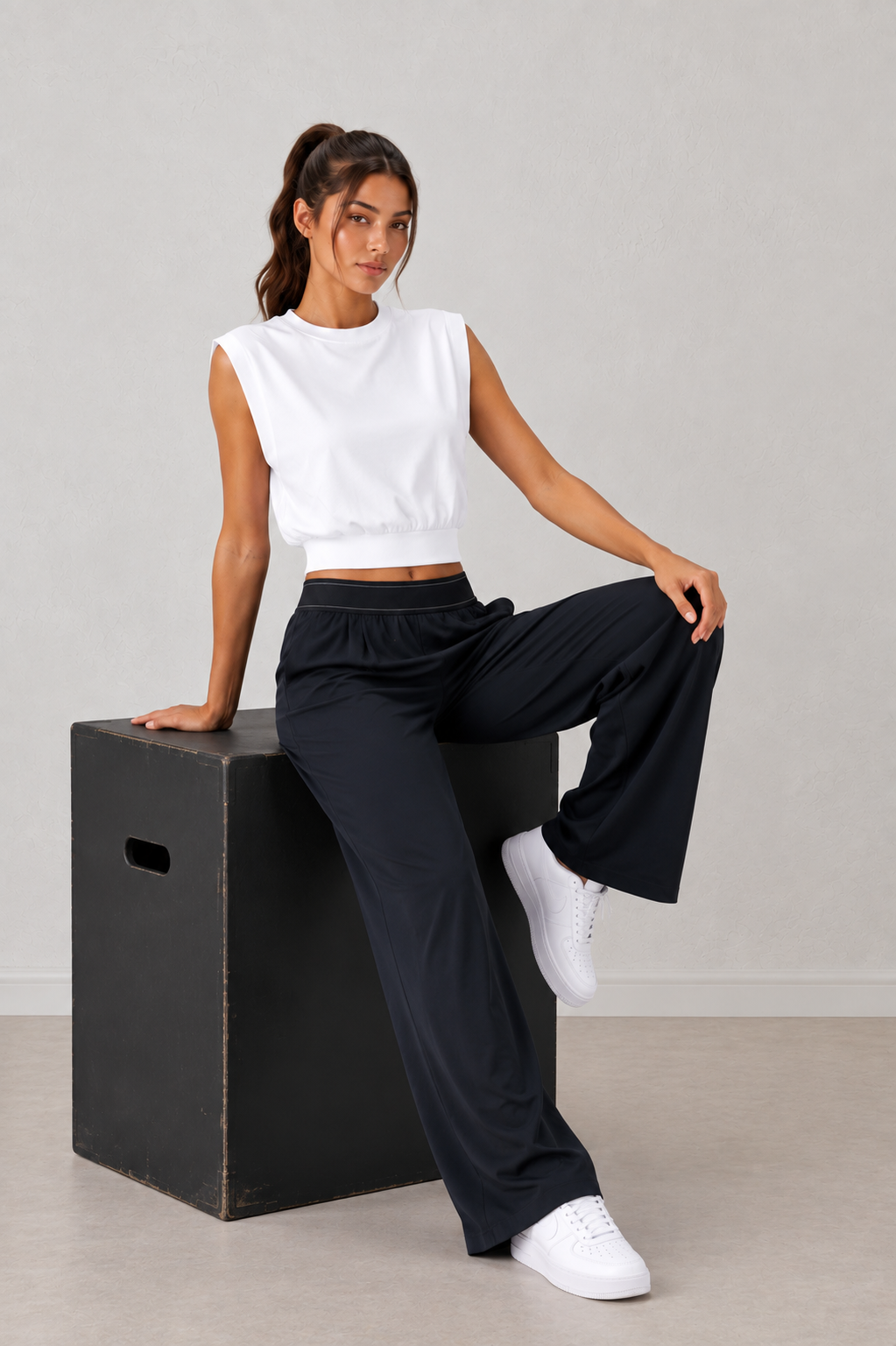 LEA TAILORED FLOW TROUSERS