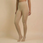 Transparent Effect Fleece Tights Lumea