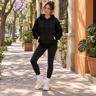 AMBRE ESSENTIAL FLEECE HOODIE
