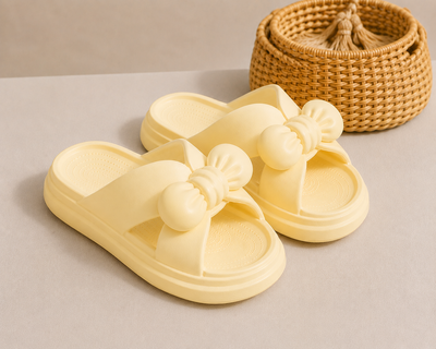ALIX CLOUD BOW PLATFORM SLIDES