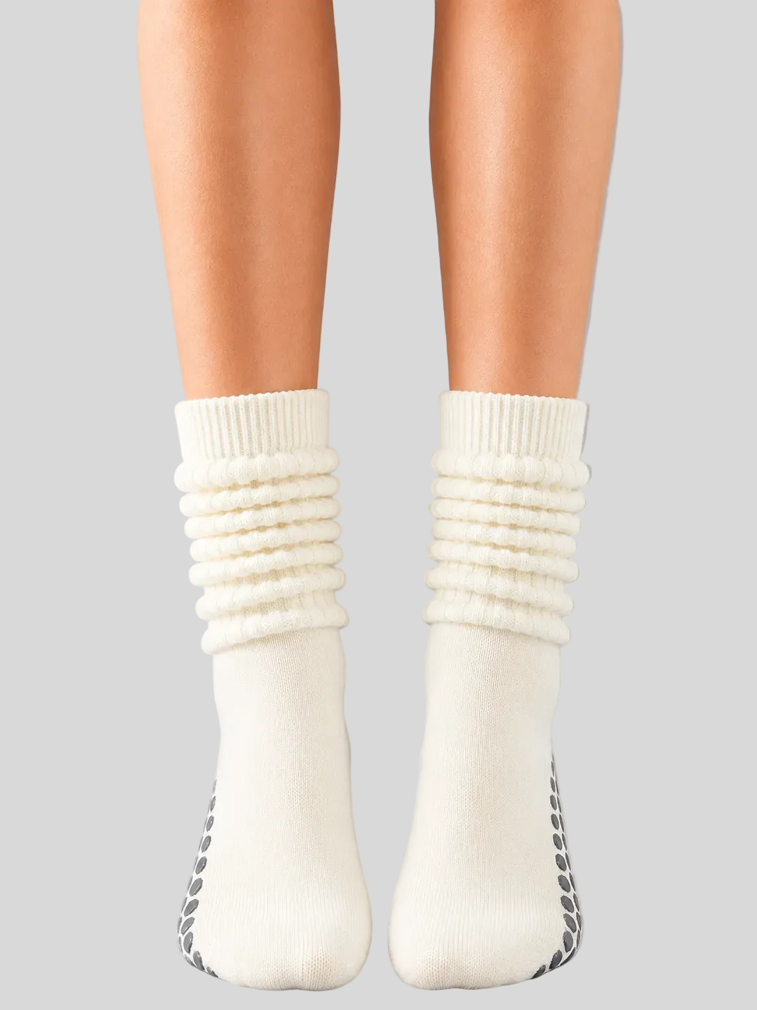 TEA SLOUCH GRIP PILATES SOCKS