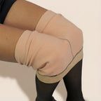 Transparent Effect Fleece Tights Lumea