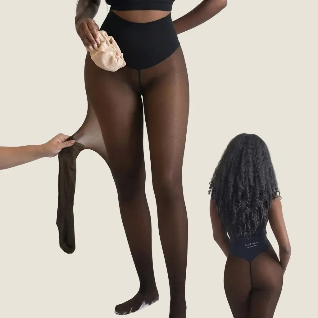 Thermal tights with fleece Lumea
