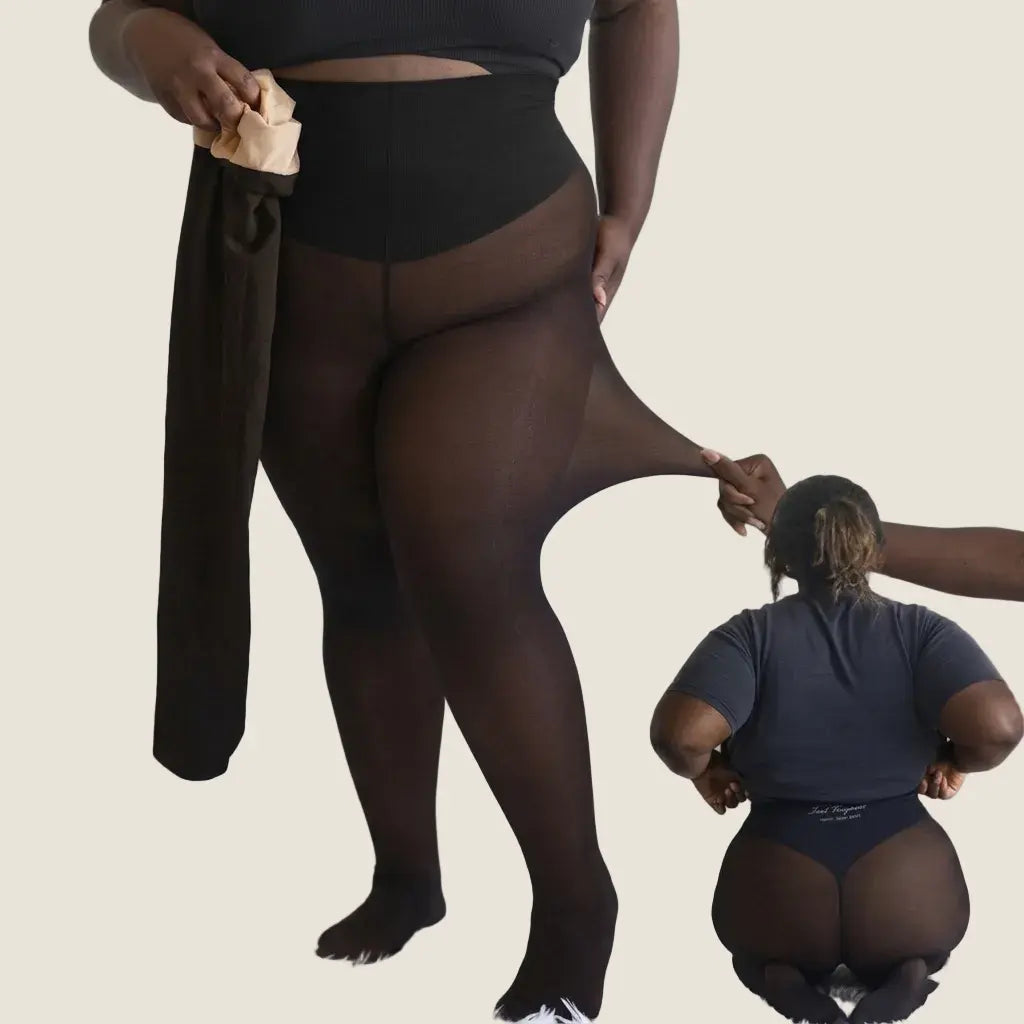 Thermal tights with fleece Lumea
