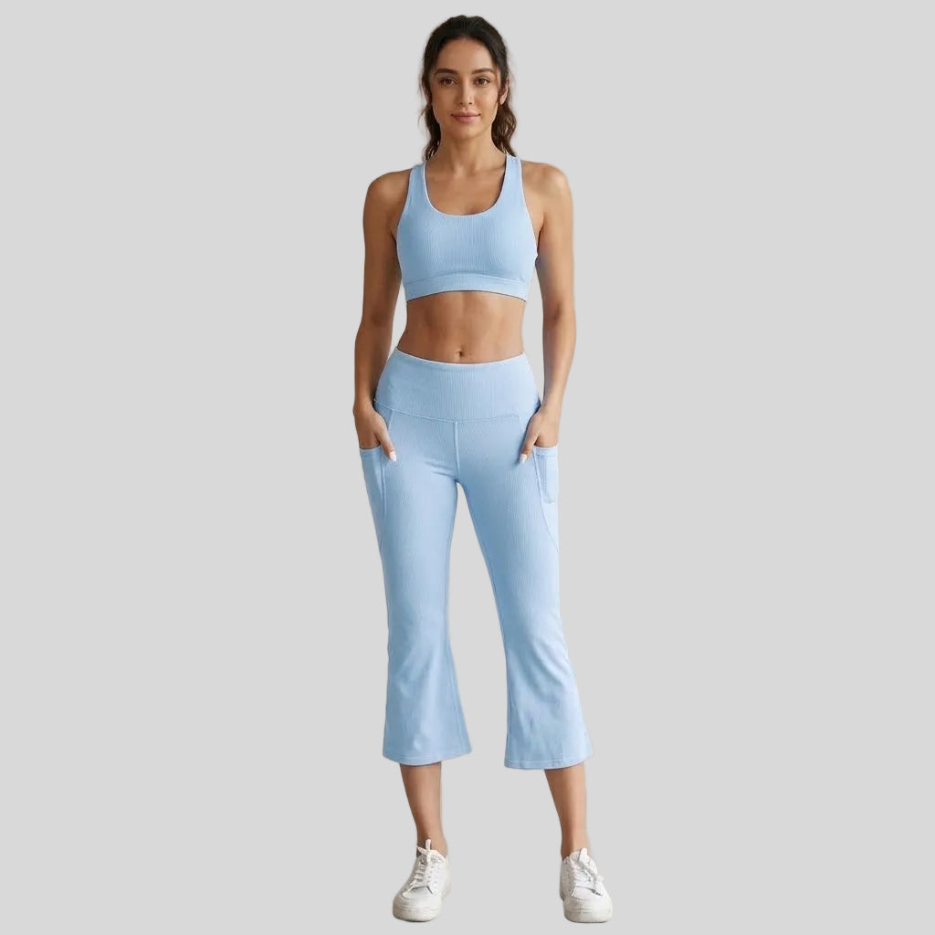 AWA CAPRI FLARE YOGA PANTS