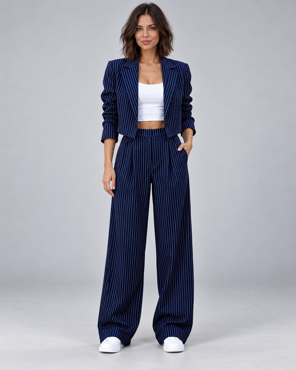 ADELE SET JACKET & WIDE LEG PANTS