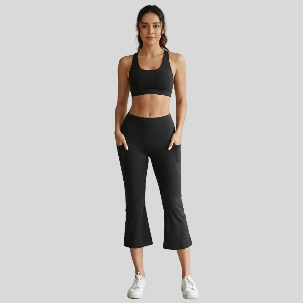 AWA CAPRI FLARE YOGA PANTS