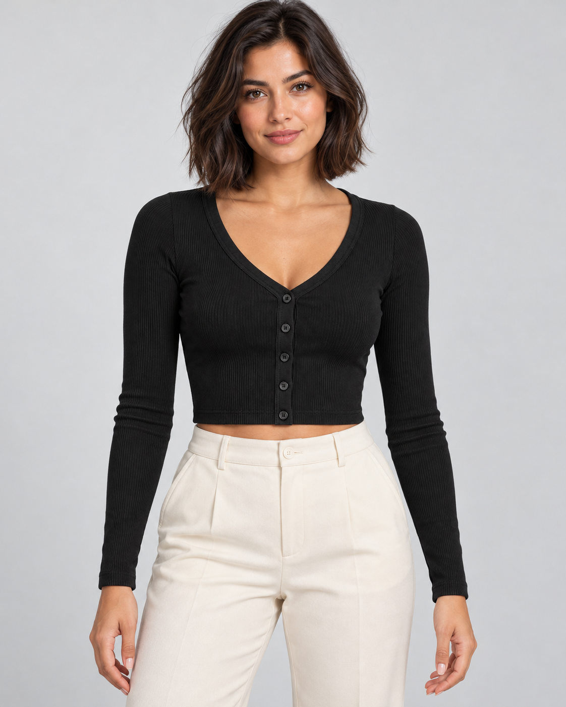 ADILA — Black — Front view