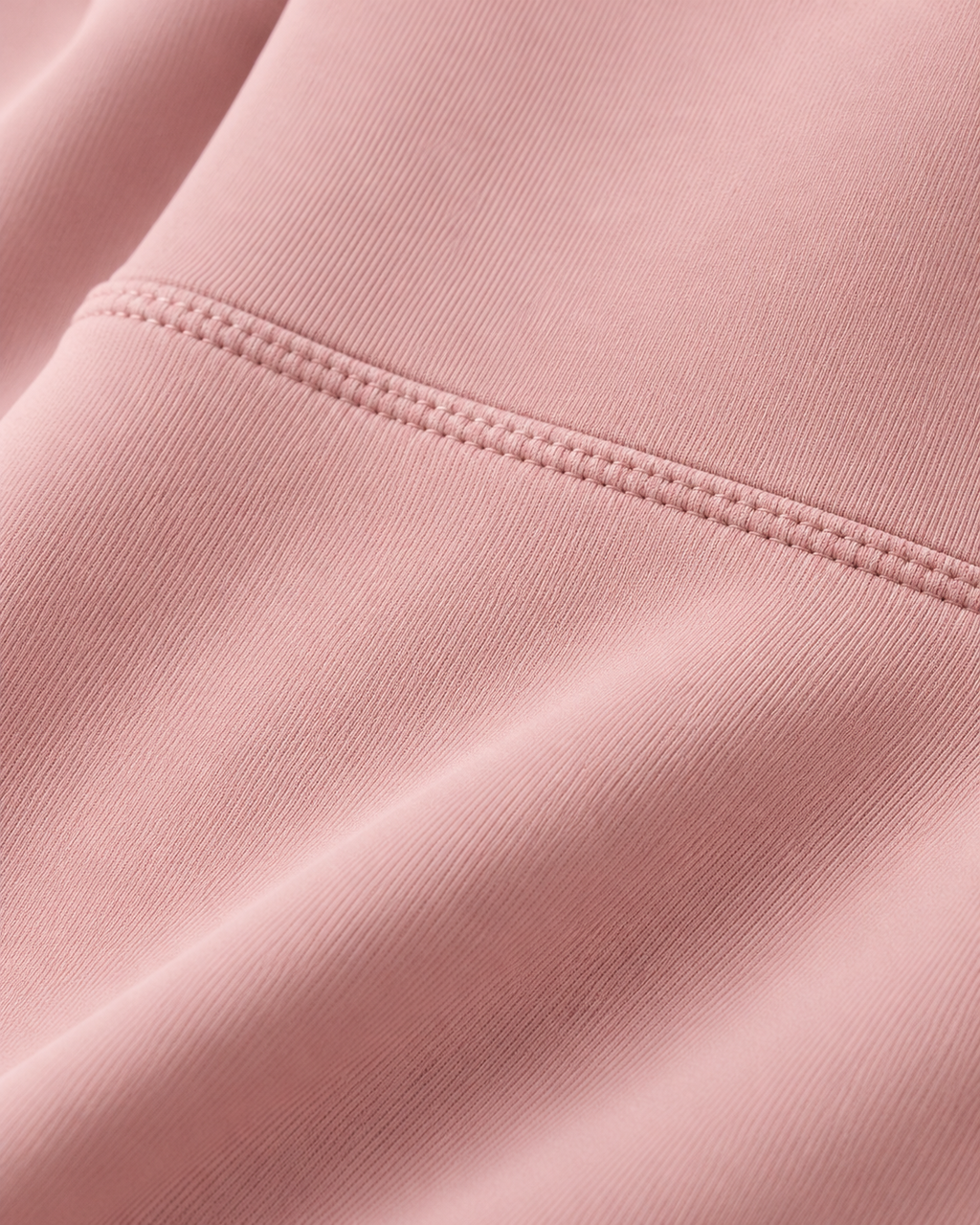 ALMA pink fog high-waisted leggings — fabric detail