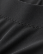 ALMA titanium gray high-waisted leggings — fabric-detail