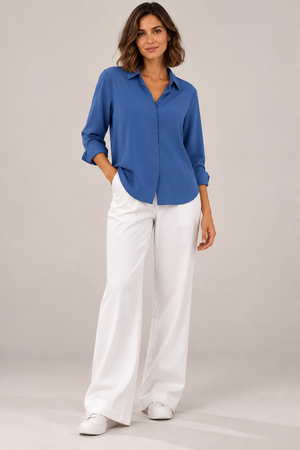 CYRA STRETCH EASY CARE SHIRT
