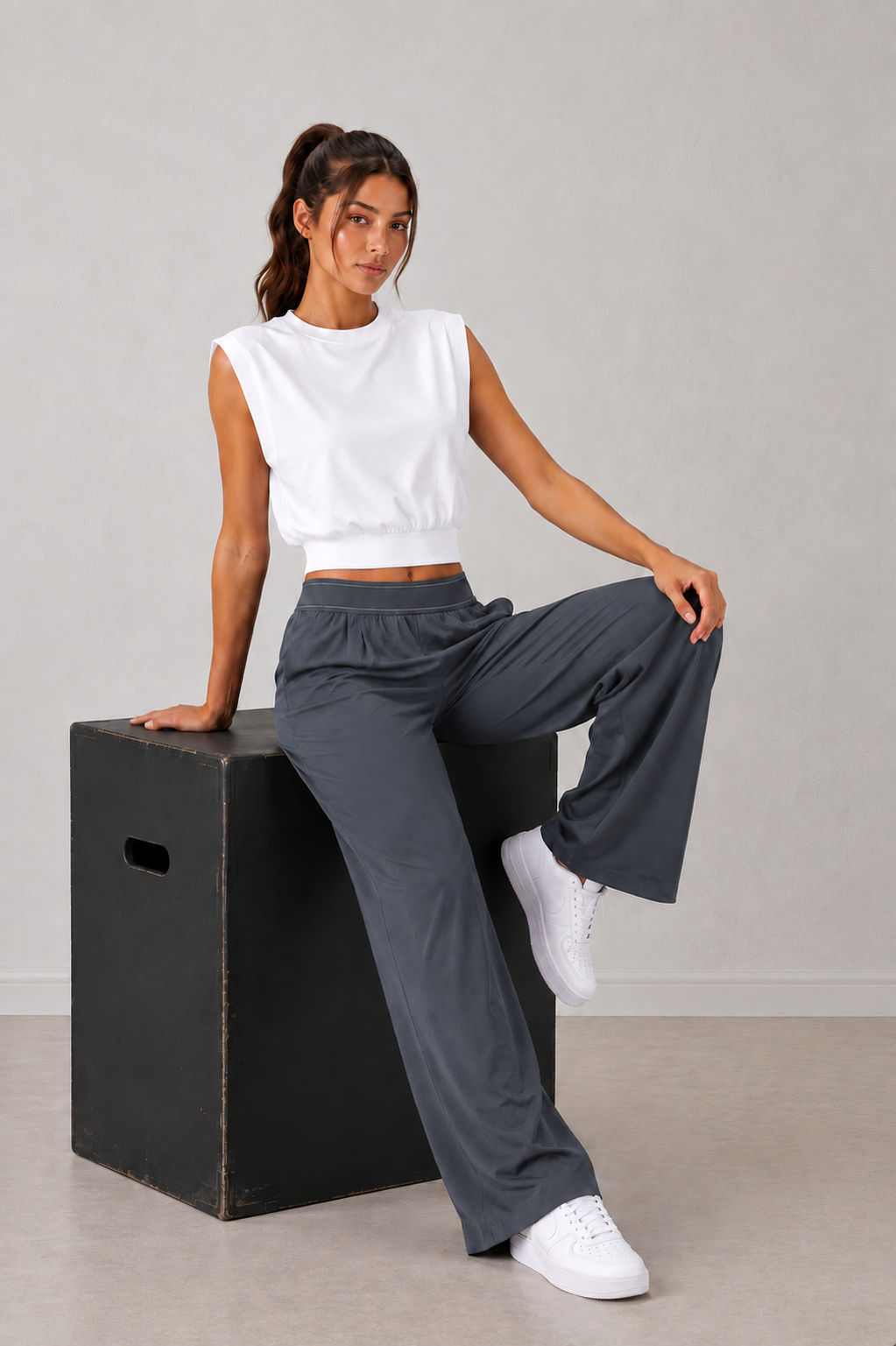 LEA TAILORED FLOW TROUSERS