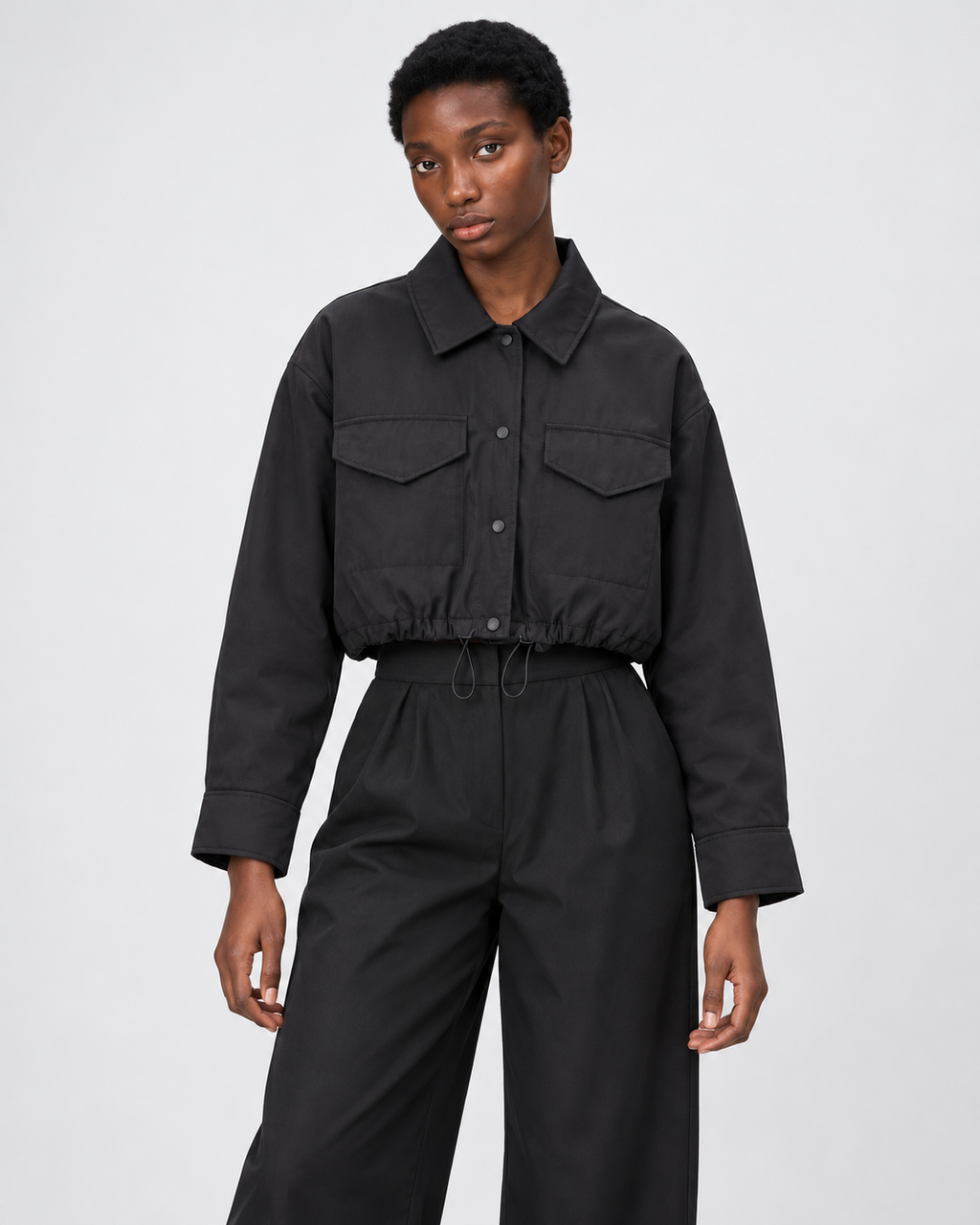 HANNAH — Black — Front view