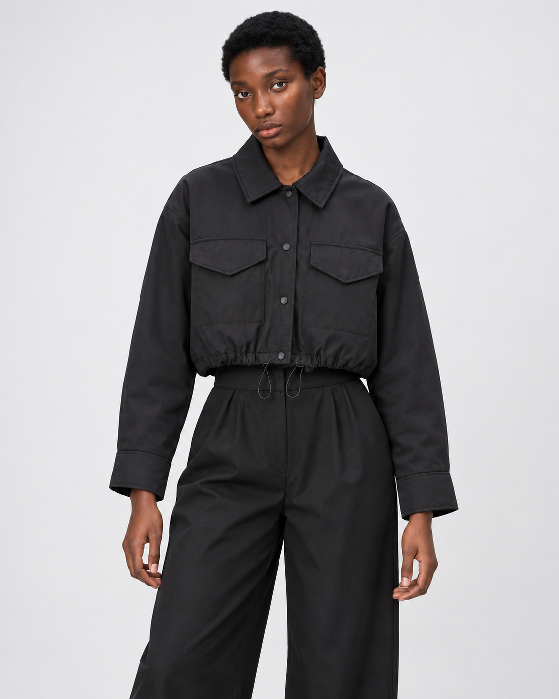 HANNAH — Black — Front view