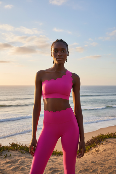 NOA ONE SHOULDER SPORTS BRA