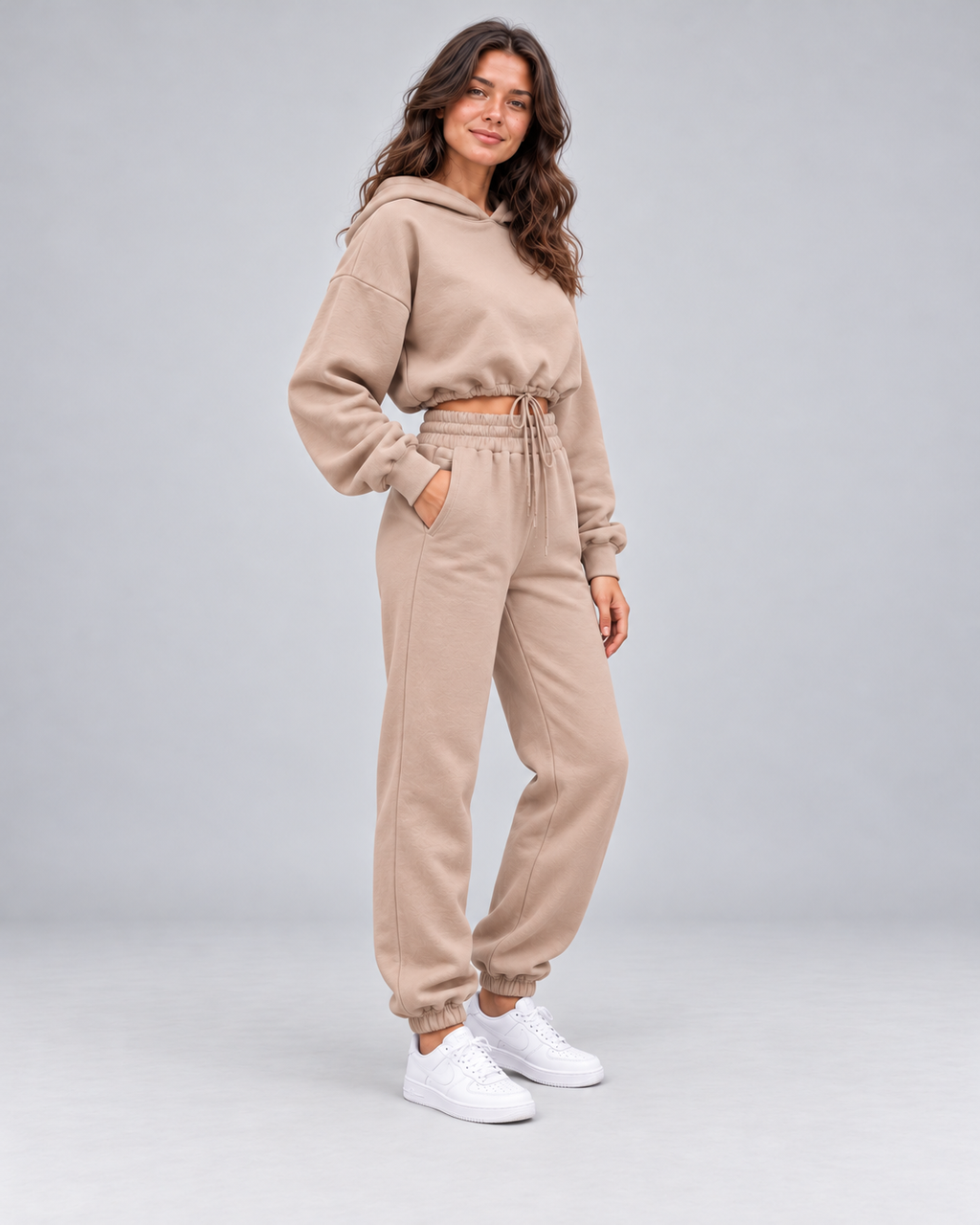 INAYA khaki - three-quarter view