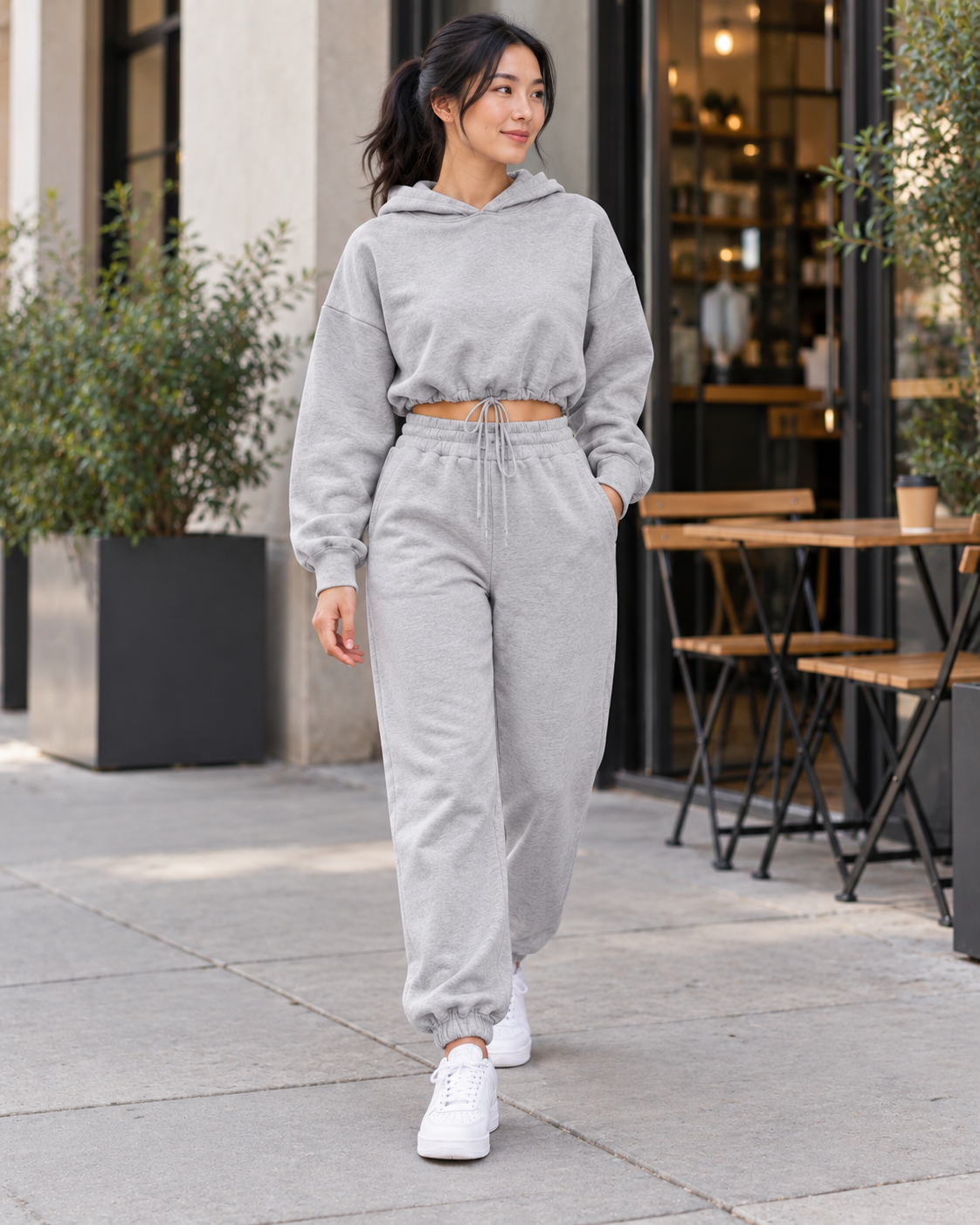 INAYA light gray - lifestyle view