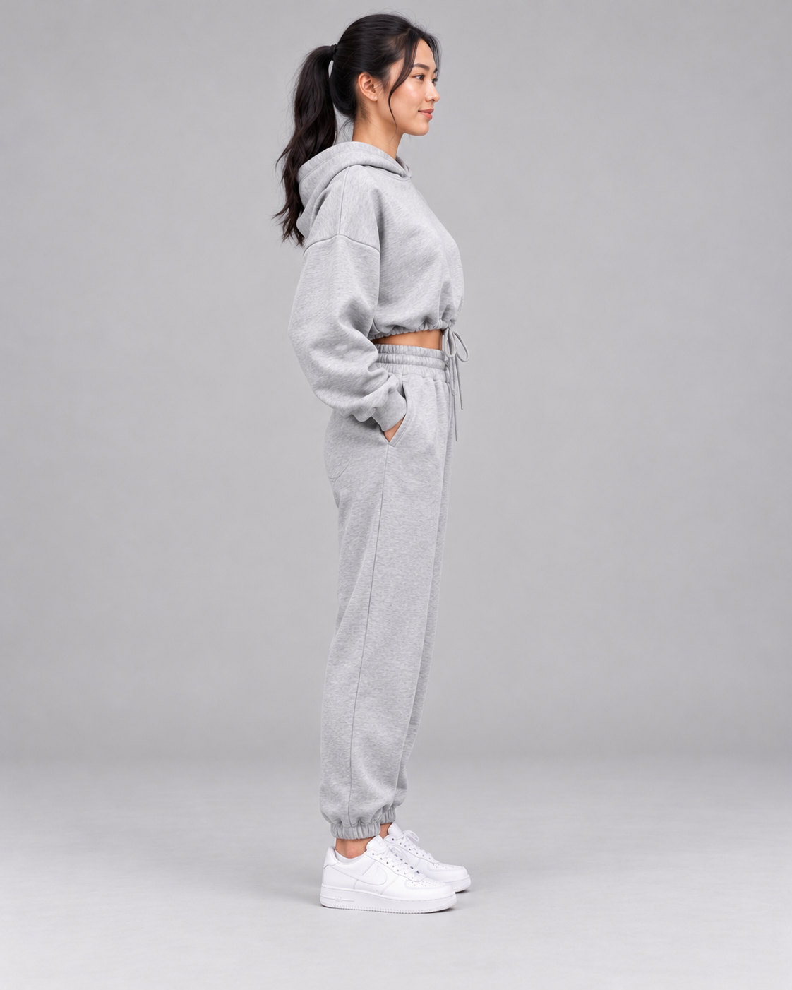 INAYA light gray - side view