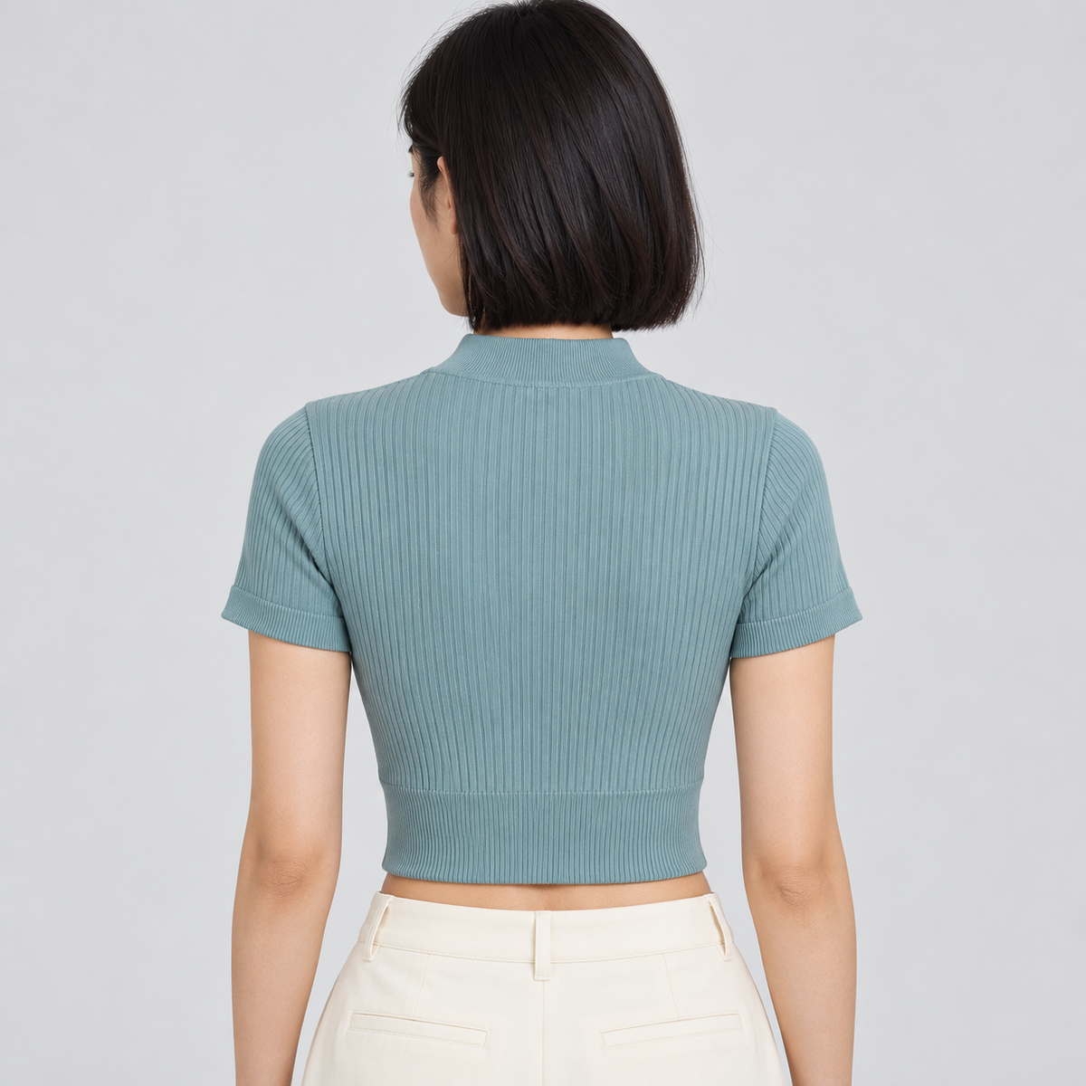 JOY — line blue — back