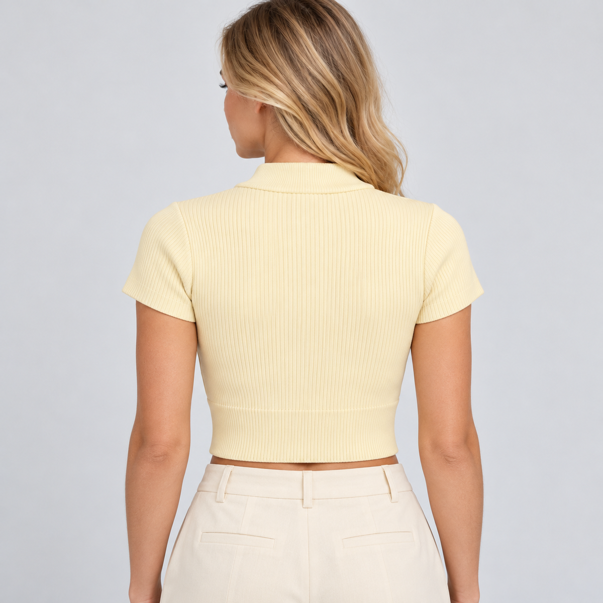 JOY — yellow — back
