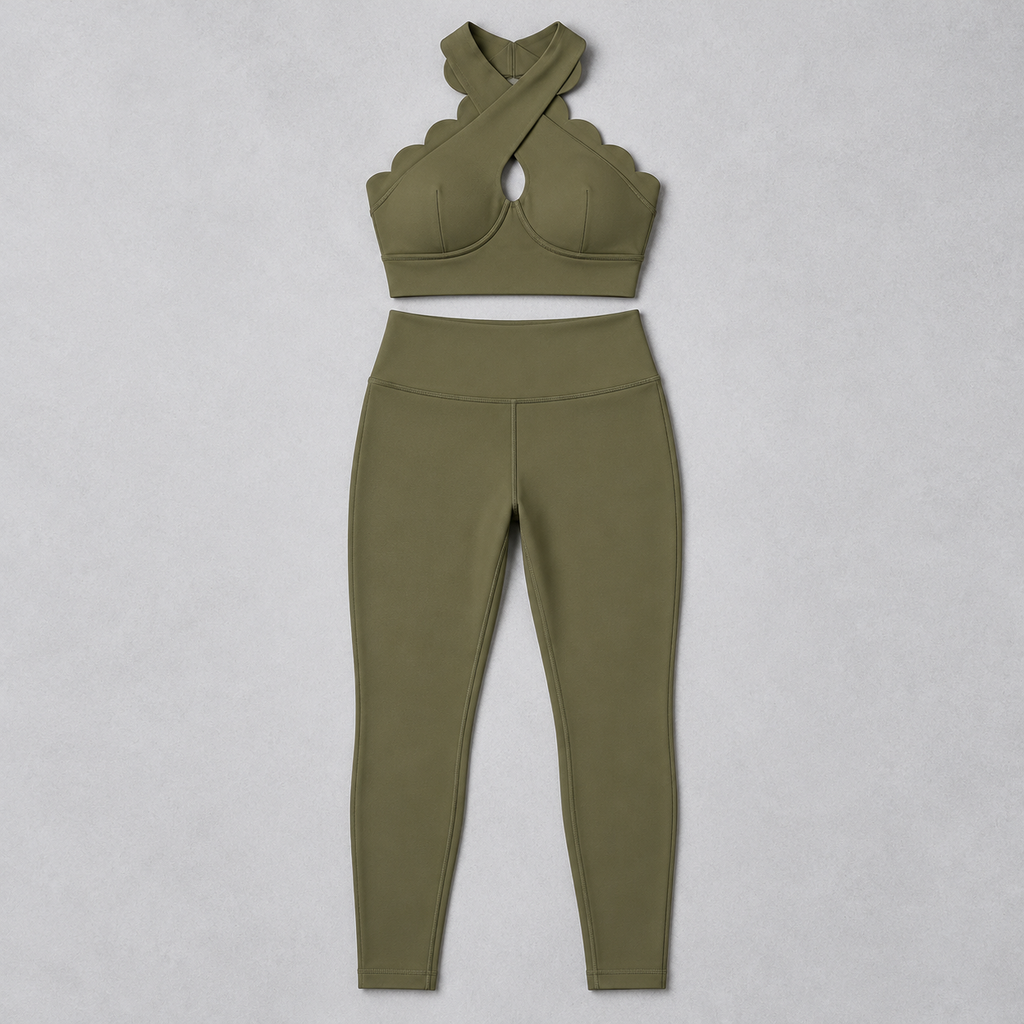 KAROL — green — fabric-and-seams