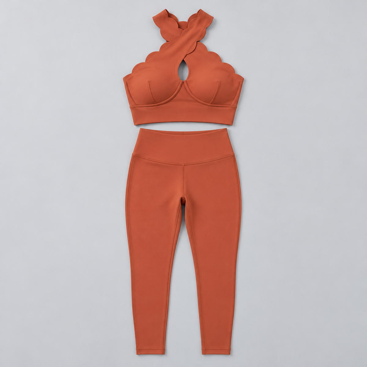 KAROL — orange pink — fabric-and-seams