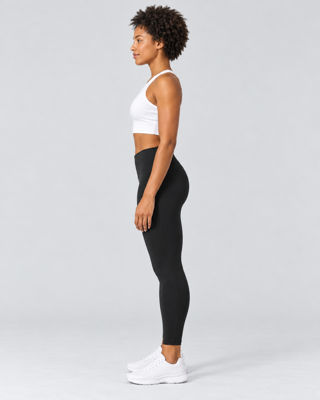 LINE FLEX black sculpt leggings — side