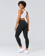LINE FLEX black sculpt leggings — three-quarter