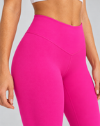 LINE FLEX fuchsia pink sculpt leggings — fabric-detail