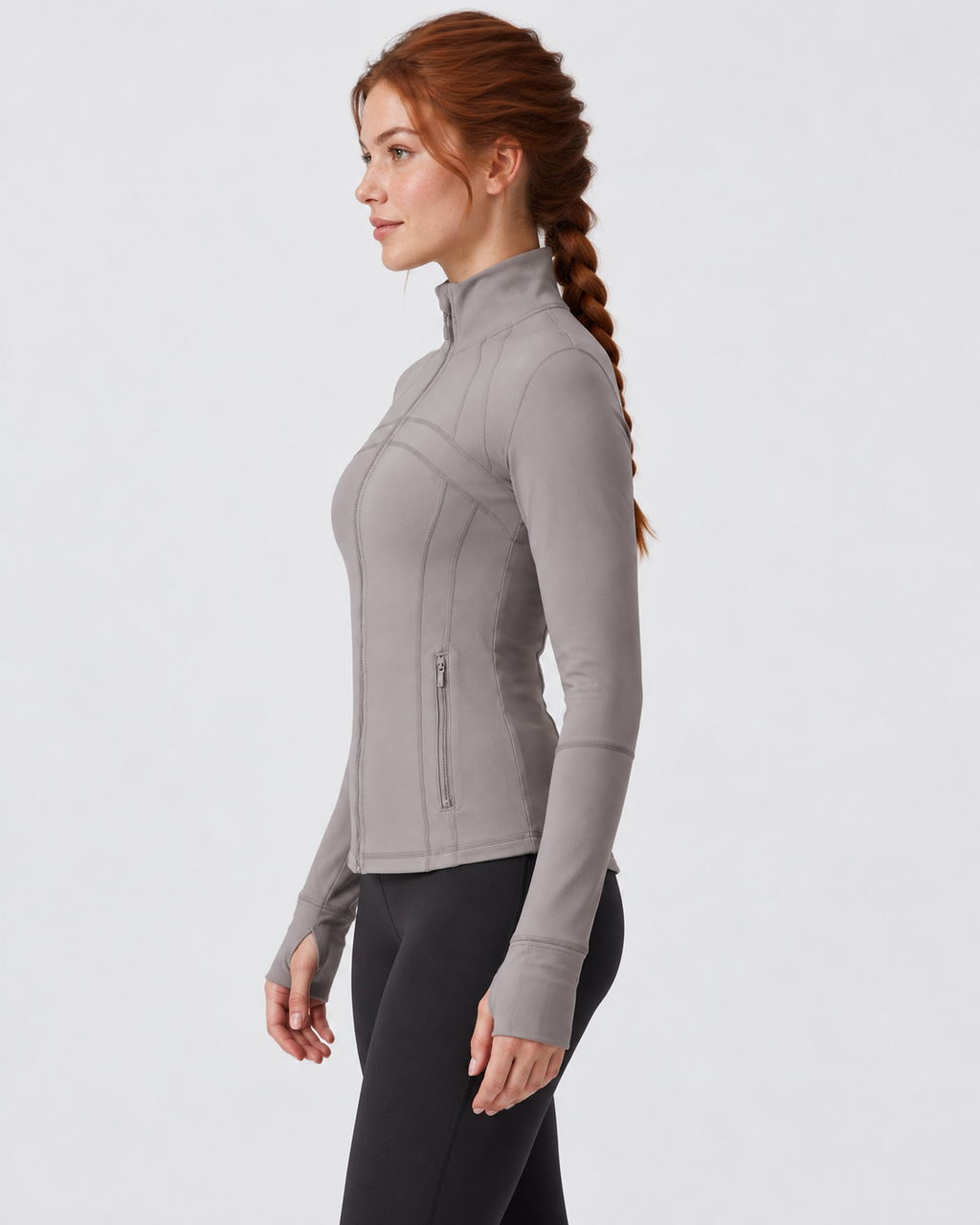 LOU Cloudfit Performance Jacket – haiyueyan-gray – side