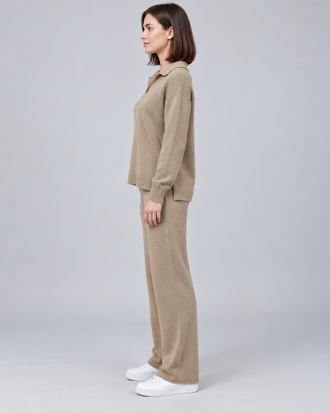 NADIA beige - side view
