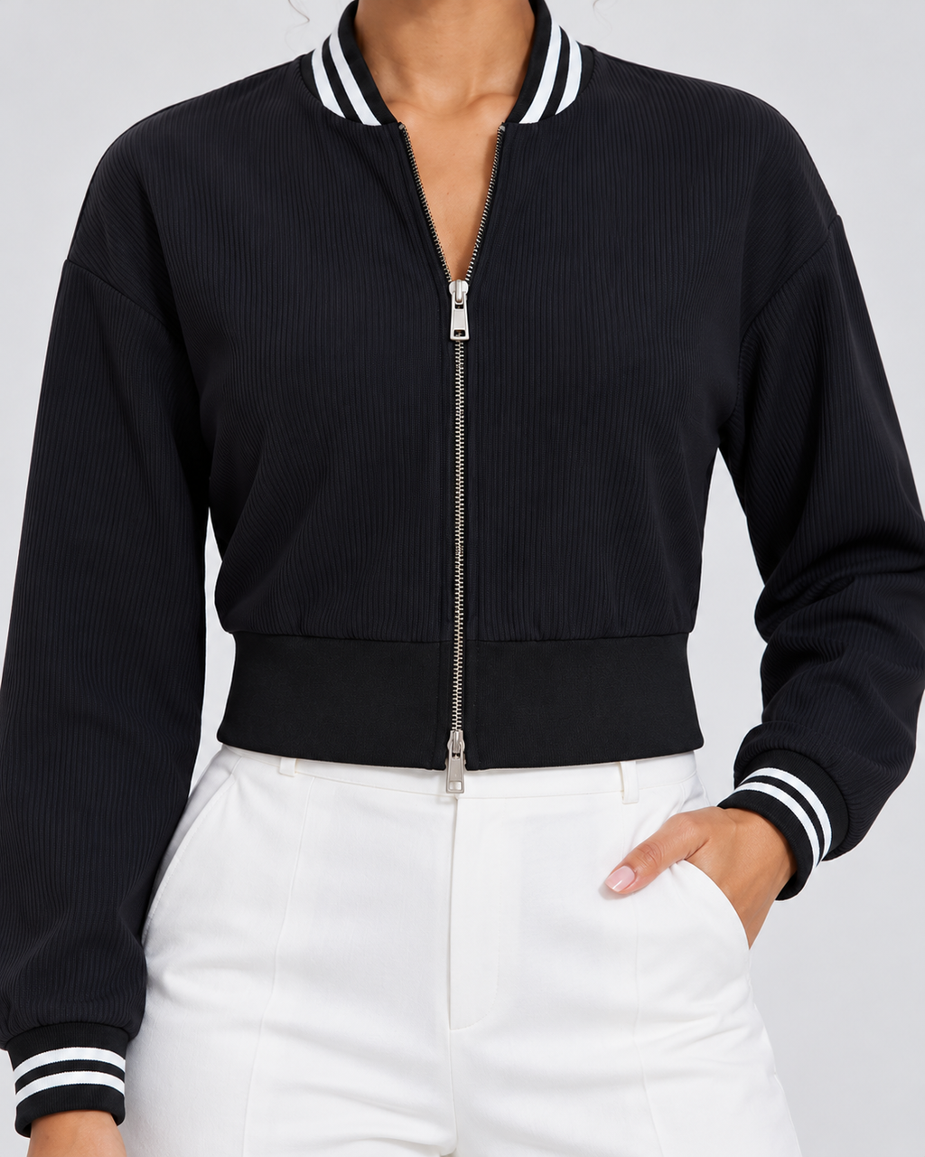 NADIJA — black — fabric-detail