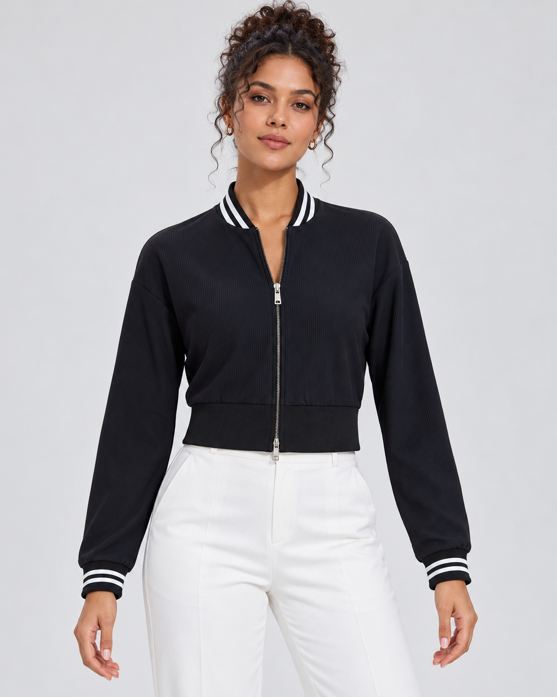 NADIJA — black — Front view