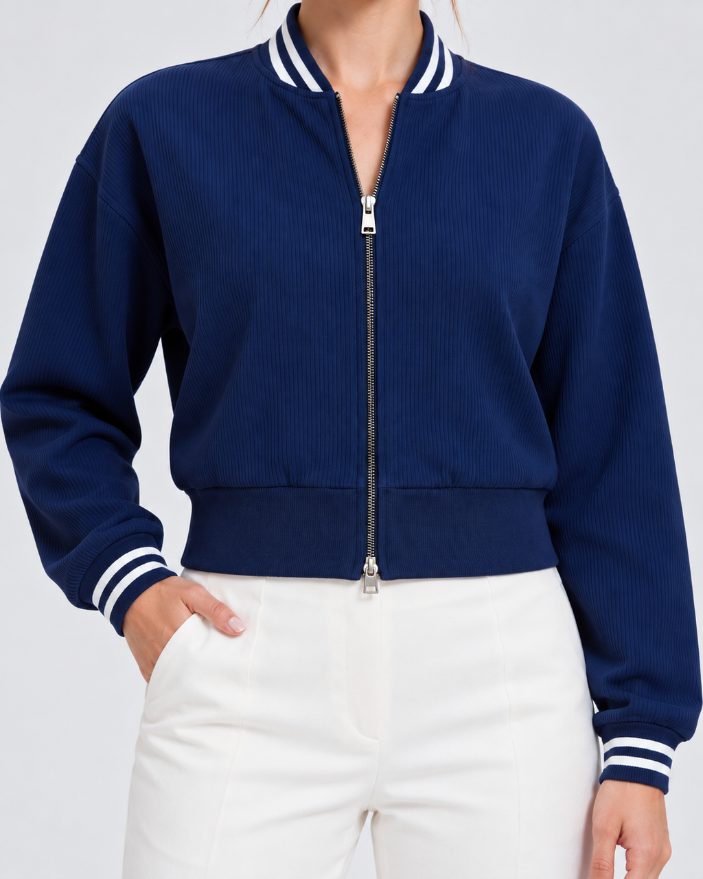NADIJA — navy-blue — fabric-detail