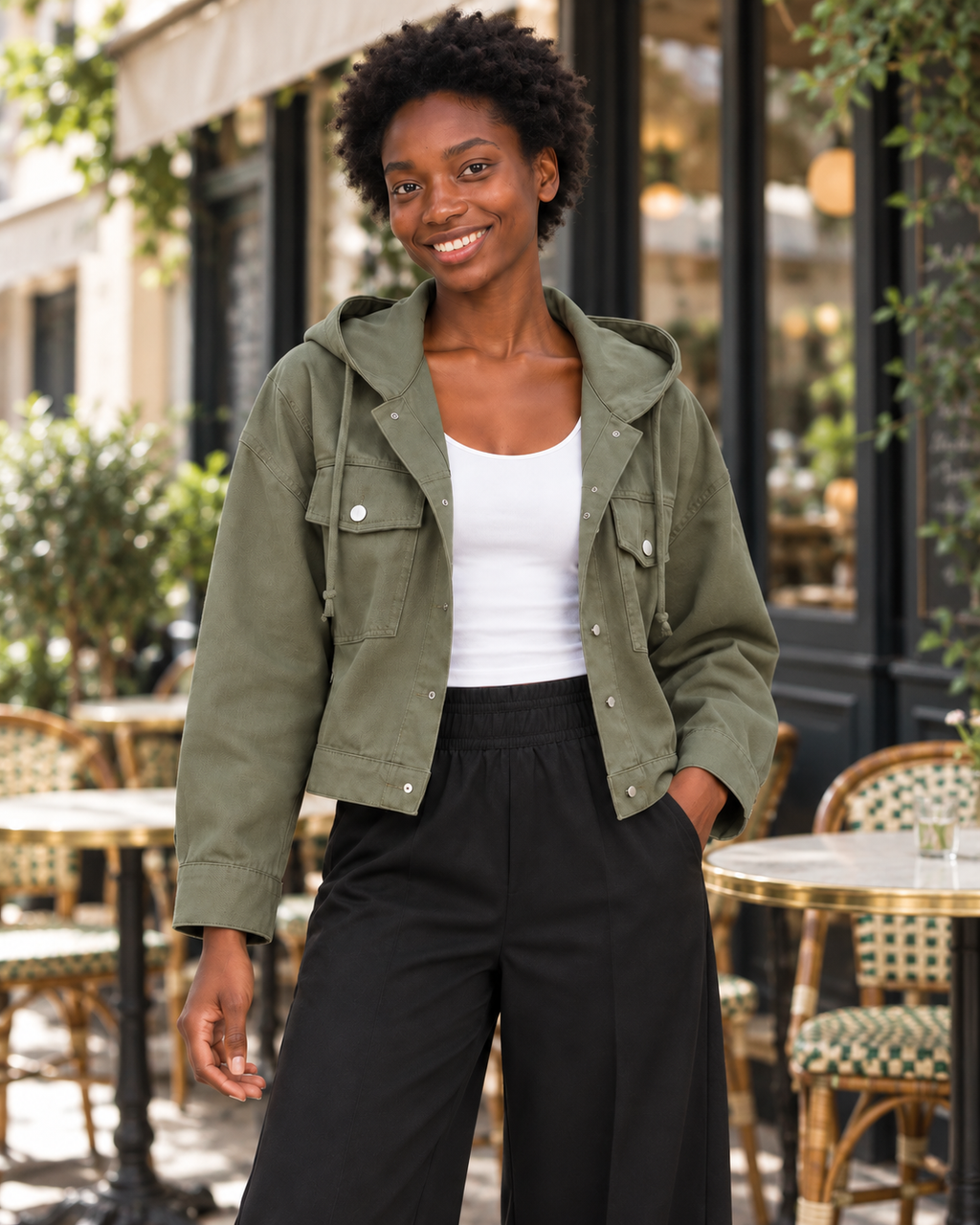 NURA — Army Green — lifestyle
