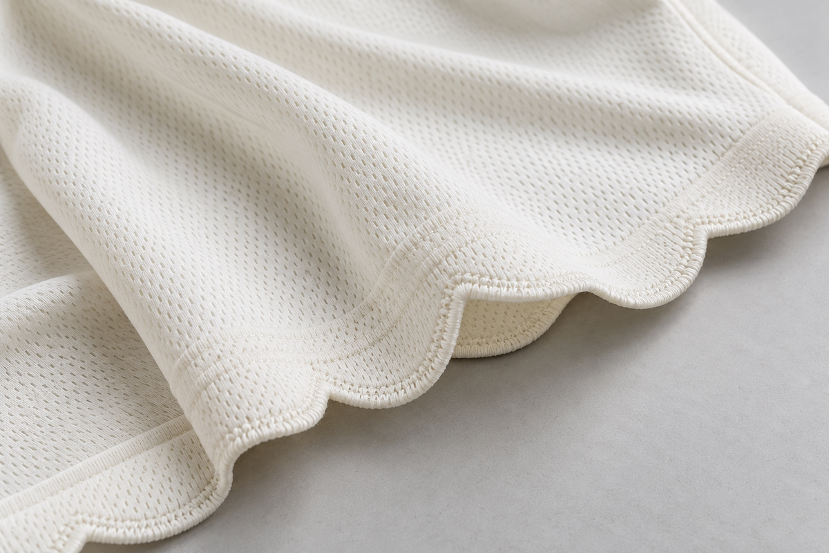 TYLA ivory — fabric-detail product illustration